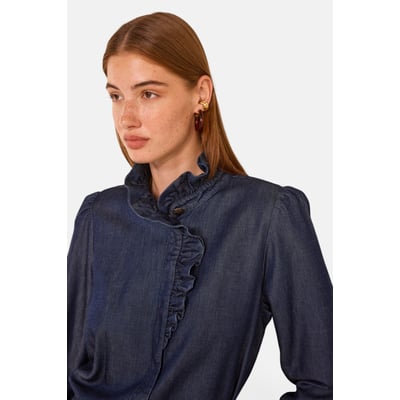 Blouse en denim à manches longues MILAN Maison 123