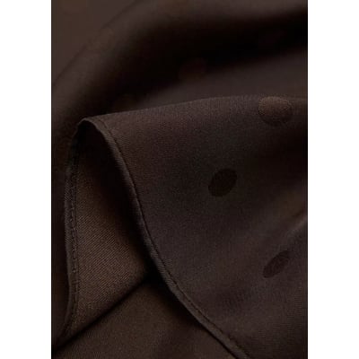 Foulard jacquard pois MANGO