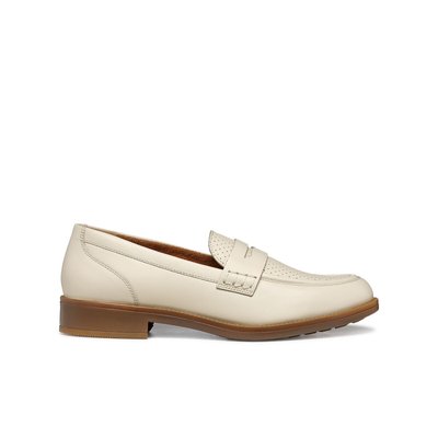 Loafers in ademend leer, Jaylon 2 GEOX