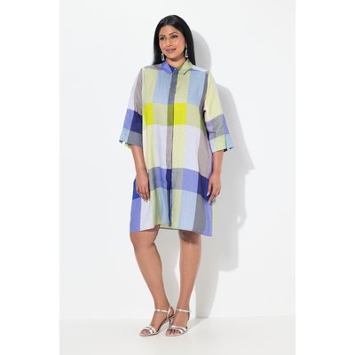 Blouse longue en lin. Poches ULLA POPKEN