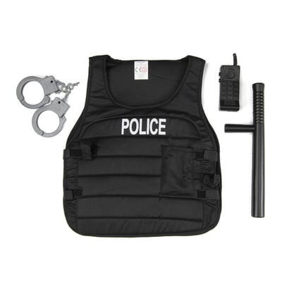 Set Policier 4-6 ans - 4 accessoires PARTY PRO
