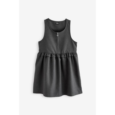 Robe chasuble d'école avec zip et volants NEXT