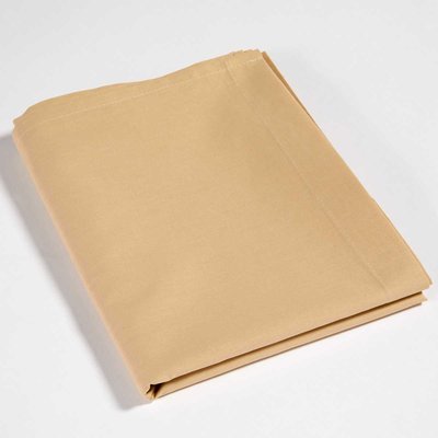 Drap Plat Noisette en Coton LES MATELAS DE MORPHEE