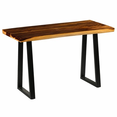 Table haute en bois de suar massif 180 cm NAUTA PIER IMPORT
