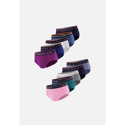 Lot de 10 slips en coton 10intrepide LE SLIP FRANCAIS
