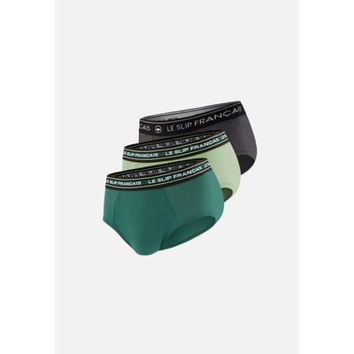 Lot de 3 slips en coton Intrepidetrio LE SLIP FRANCAIS