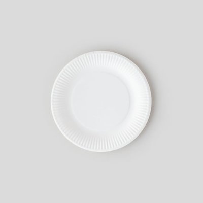 50 ASSIETTES.BLANCHES 23CM EN CARTON MPX MONOPRIX