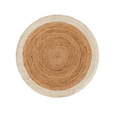 Tapis rond de jute tissé main JUTTA BENUTA 