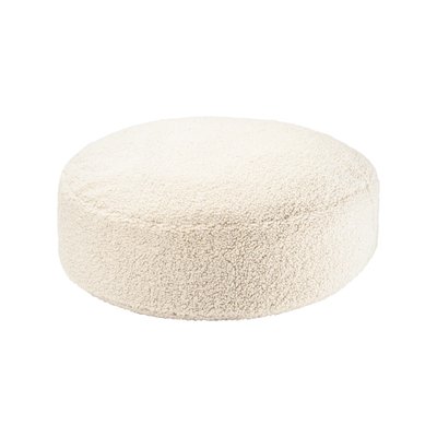 Pouf Coussin de Sol Ottoman Rond Teddy WIGIWAMA