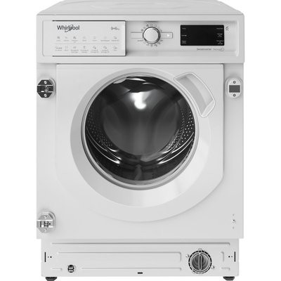 Lave linge séchant hublot encastrable BIWDWG961485FR WHIRLPOOL
