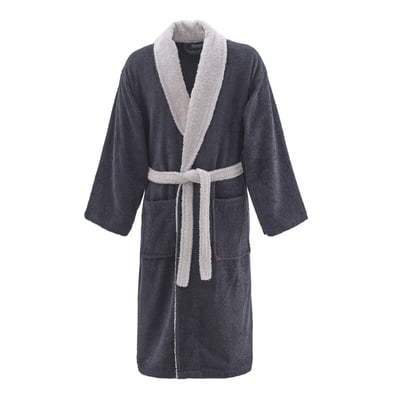 Peignoir  mixte col châle bicolore 450 g/m² MAYA BAY SENSEI MAISON