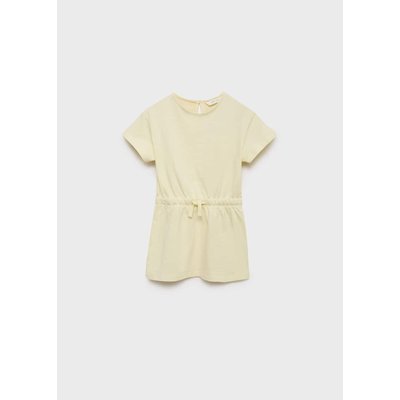 Robe coton cordon de serrage MANGO BABY
