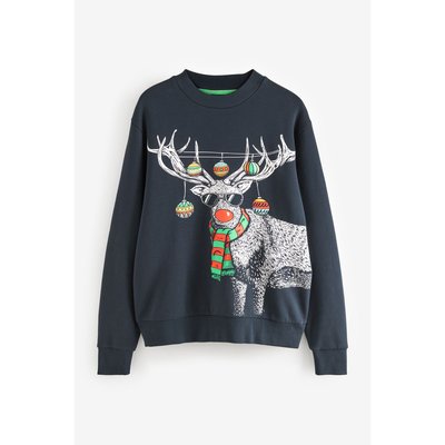 Sweat ras du cou de noël matelassé NEXT