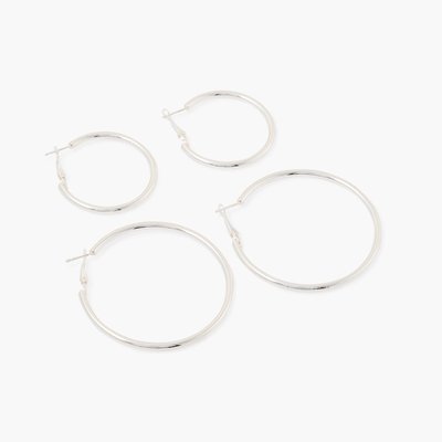 Set de créoles ESSENTIEL ARGENT BALABOOSTE