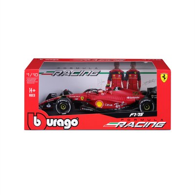 1/18 ferrari - 2022 formule 1 - avec casque #sainz BBURAGO