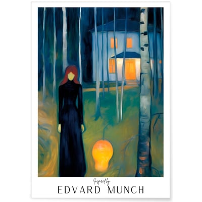 Affiche Edvard Munch n°1 L'AFFICHERIE