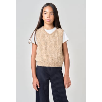 Pull fille en maille, sans manches PIA DEELUXE