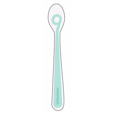 Cuillère silicone 1er âge Baby Spoon Azur BABYMOOV