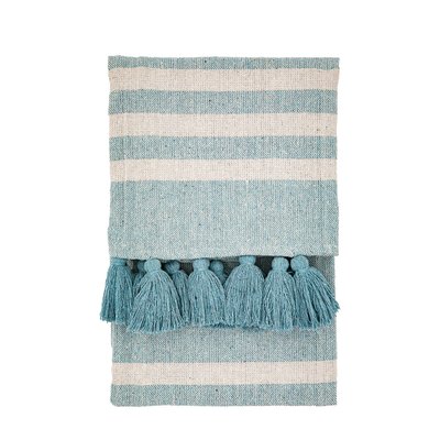 Tasselled Stripe Throw SO'HOME