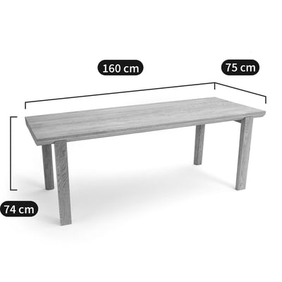 Torezia Solid Oak Table, Designed By Emmanuel Gallina AM.PM X EMMANUEL GALLINA