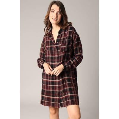 Robe chemise à carreaux
 VYANI DEELUXE