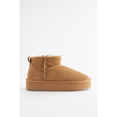 Bottes à semelles compensées déperlantes NEXT