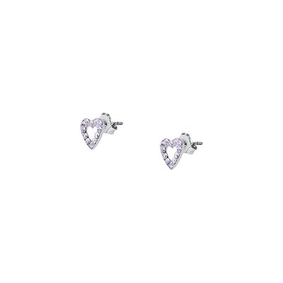 Boucles d'oreilles en argent 925 et oxyde de zirconium CLEOR