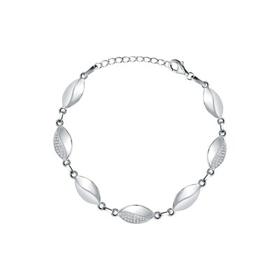 Bracelet en argent 925 et oxyde de zirconium CLEOR