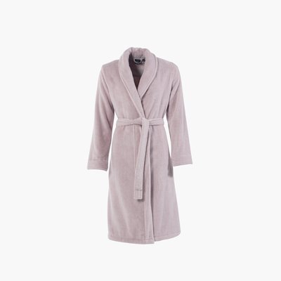 Peignoir coton moelleux ELLA CARRE BLANC