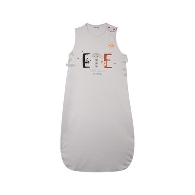 Gigoteuse ete 6/36m hali interlock sans manches SUCRE D'ORGE