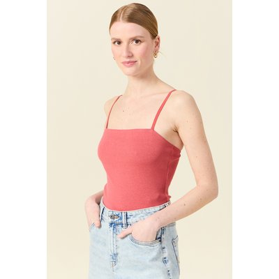 Bustier cropped à bretelles BONOBO