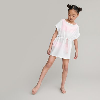 Blouse col rond, finition pompons LA REDOUTE COLLECTIONS