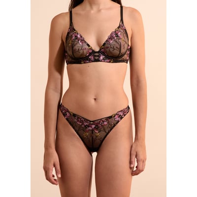 Tanga avec broderie NOVA ETAM
