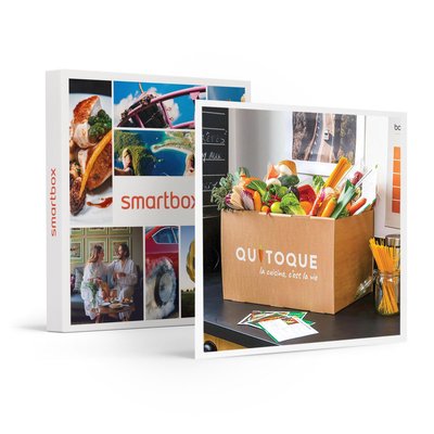 Box à cuisiner 4 repas Quitoque au choix à domicile pour 2 - SMARTBOX - Coffret Cadeau Gastronomie SMARTBOX