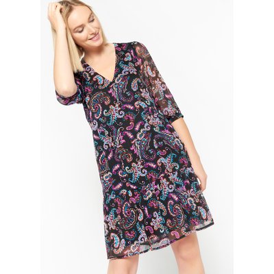 Robe évasée en imprimé Paisley LOLALIZA