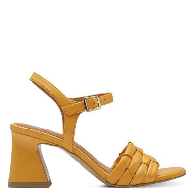 Sandale à talon en cuir TAMARIS