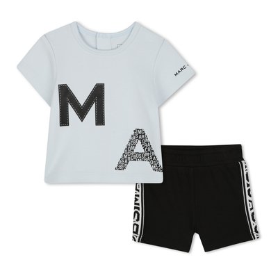 T-shirt et short en coton MARC JACOBS