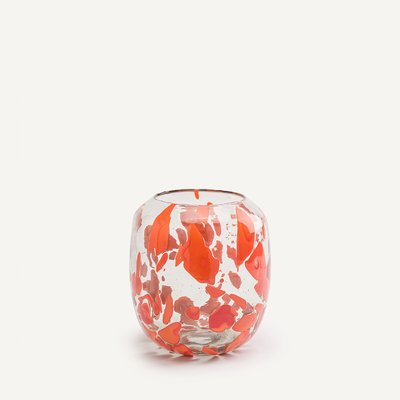 Vase en verre soufflé à la bouche H23 cm, Seventi AM.PM