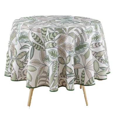 Nappe ronde feuilles beautaline DOUCEUR D'INTÉRIEUR