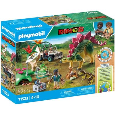 Dinos Campement des explorateurs avec dinosaures PLAYMOBIL