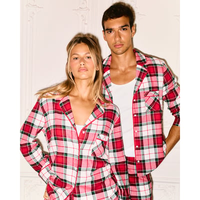 Chemise en flanelle à carreaux HOMECHECKIZ UNDIZ