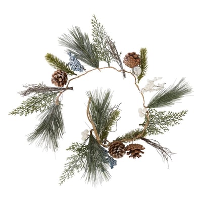 GDN PDP FEUILLES BLEU 1M FEERIC LIGHTS & CHRISTMAS