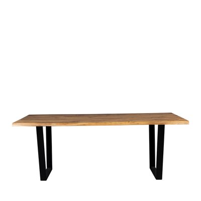 Table à manger 10 personnes en bois et métal - Aka DUTCHBONE