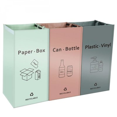 Lot de 3 sacs de recyclage LINXOR