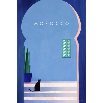 Tableau ville maroc HEXOA