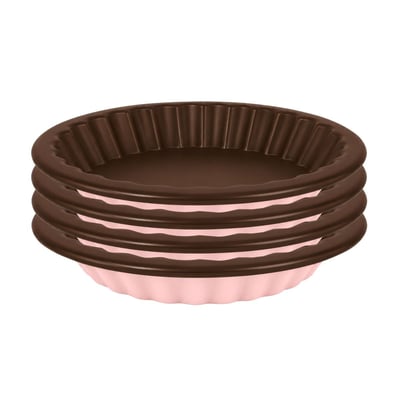 Set 4 moules Tartelettes - DOLCE CUISINOX