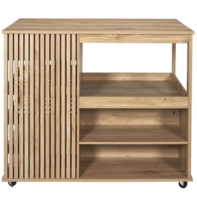 Ilot de cuisine Saulk en bois THE HOME DECO FACTORY