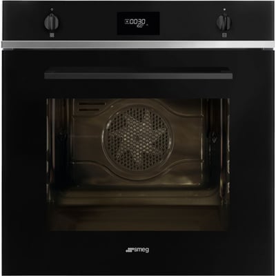 Four encastrable SFP641PNO1 - Pyrolyse - Chaleur tournante - Porte froide - Rails télescopiques SMEG
