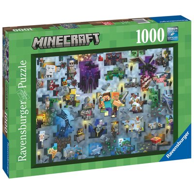 Puzzle 1000 pièces - Minecraft RAVENSBURGER