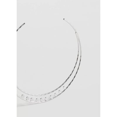 Collier métallique rigide MANGO TEEN